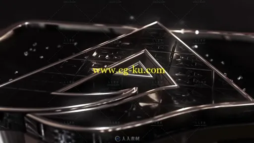 巨幅黄金钻石Logo演绎动画AE模版的图片2