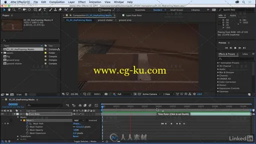 AE CC 2018视觉特效基础核心训练视频教程的图片3