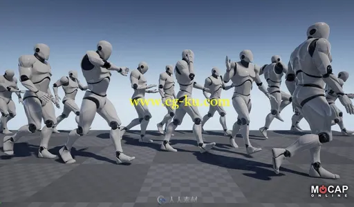 15组角色行走动画UE4游戏素材资源的图片2