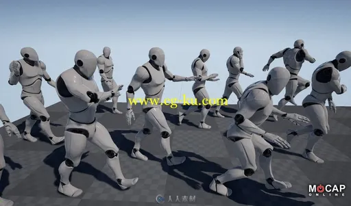 15组角色行走动画UE4游戏素材资源的图片3