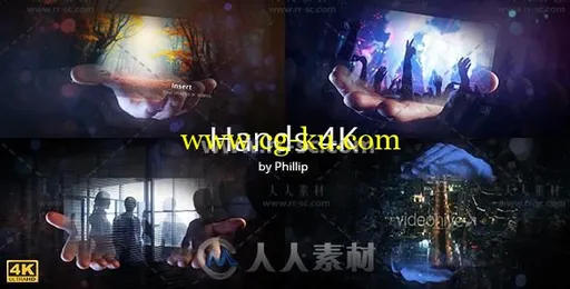4K高清手势动作展示动画AE模版的图片1