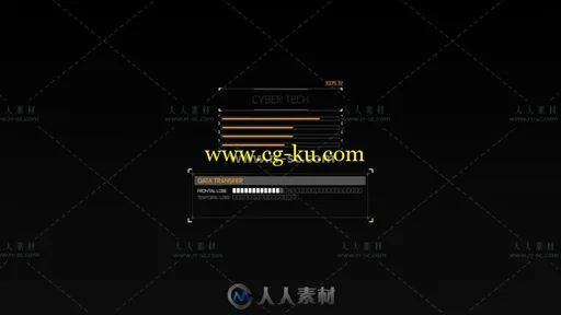 22组HUD全息科技元素创意设计动画AE模版的图片6