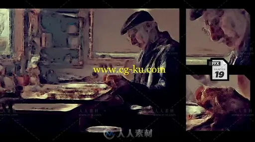 20组风格化画面视觉调色AE预设的图片20