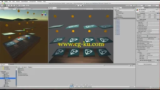Unity人工智能AI制作初学者入门训练视频教程的图片1