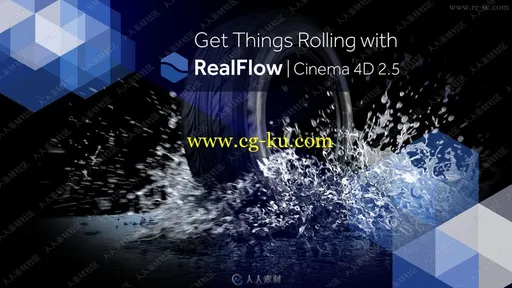 RealFlow流体动力学模拟C4D插件V2.5.2版的图片2