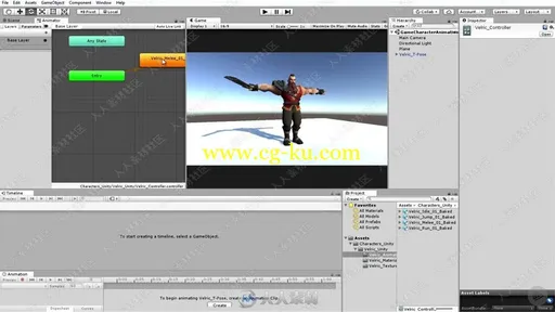 Unity与Maya游戏角色动画制作实例训练视频教程的图片2