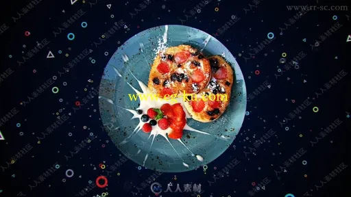 4K高清饭店餐厅食物食品宣传展示动画AE模版的图片2