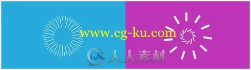 80组超级简洁实用风格转场过渡动画AE模版的图片3