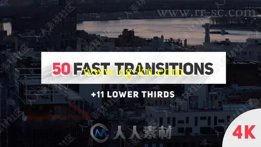 50组创意设计转场过渡动画AE模版合集的图片1