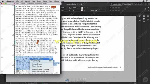 InDesign CC文档开发高效协作技术视频教程的图片3