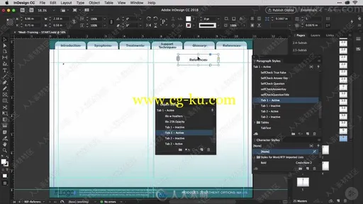 InDesign CC文档开发高效协作技术视频教程的图片4