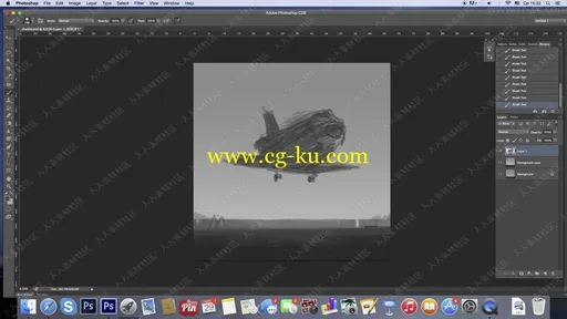 25部国外大师数字绘画原画插画实例训练视频教程的图片23