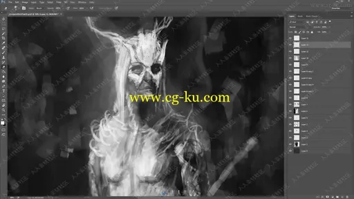 Zbrush三维角色从概念设计到渲染全流程大师班视频教程的图片23
