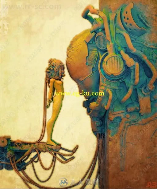 3D角色数字插画绘画技术大师班视频教程的图片12