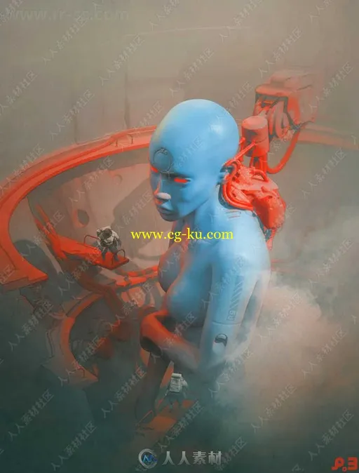 3D角色数字插画绘画技术大师班视频教程的图片19
