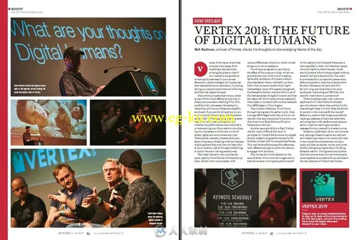 3D世界艺术杂志2018年6月刊的图片1