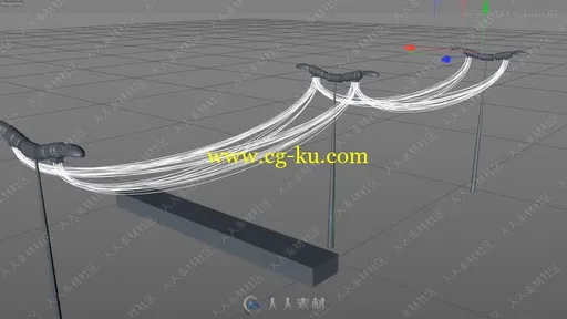 Topowire导线转换动态样条C4D插件V1.0版的图片2