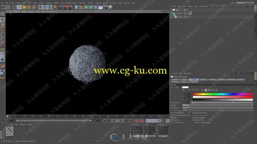 Topowire导线转换动态样条C4D插件V1.0版的图片3