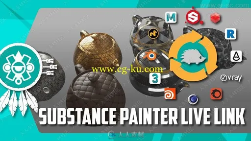 Substance Painter三维软件间连接Live Link插件的图片2