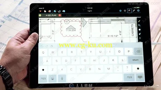 iPad施工图纸演示使用技术视频教程的图片3