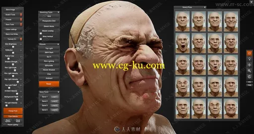20组高分辨率PBR真实扫描男性模型与贴图合辑的图片2