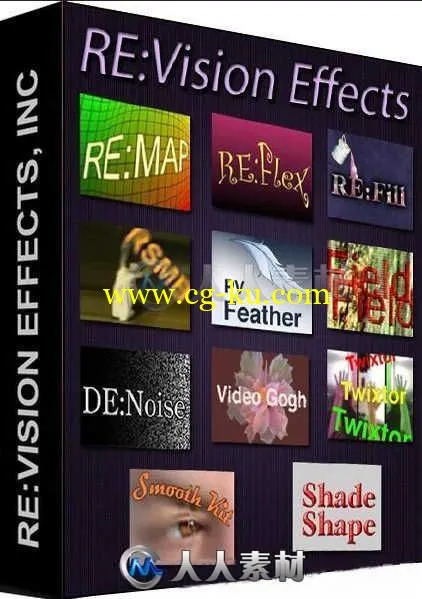 ReVisionFX视频特效AE插件合辑V2018.6版的图片1