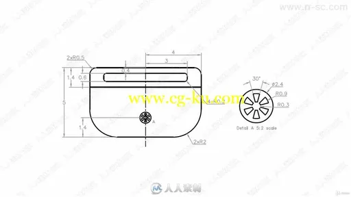 AUTOCAD中2D与3D图纸绘制实用项目训练视频教程的图片3