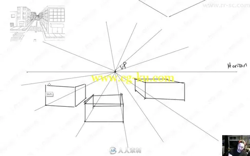 绘画基础-车辆抽象构建绘画实例训练视频教程的图片1