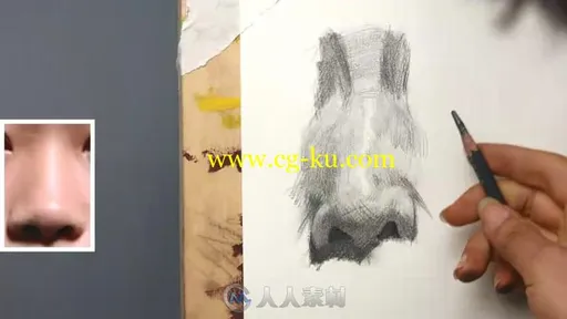 周玉博素描j基础绘画实例视频教程的图片10