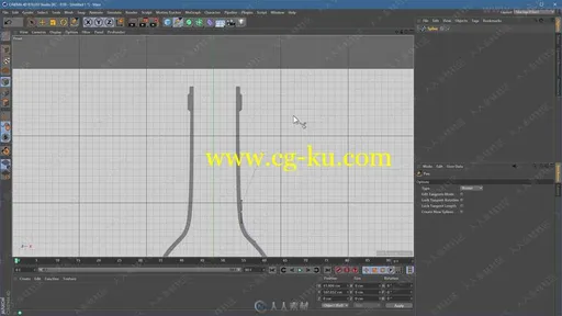 C4D商业级葡萄酒玻璃瓶实例制作视频教程的图片1