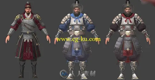 最新【刀锋铁骑DFTJ】全套70多个武将战马场景兵器3D模型的图片7