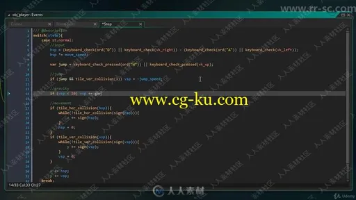 GameMaker Studio 2利用游戏资源制作故事游戏视频教程的图片4