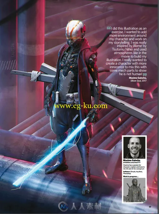 3D Artist三维艺术家国际杂志2018年1月刊的图片5