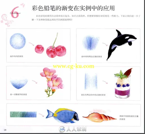 72色彩铅笔幸福夏之绘书籍杂志的图片4