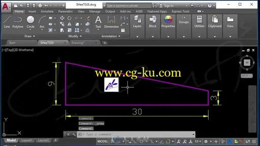 Autocad 2019基础技能训练视频教程的图片3