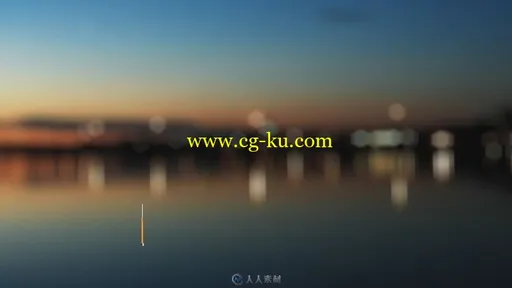 极简两侧拉伸下横栏标题动画AE模板的图片3