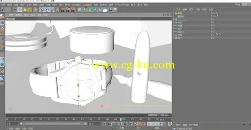 C4D写实渲染VRay渲染器实例视频教程的图片1