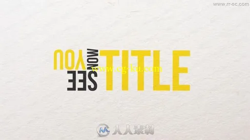 20个简介排版场景标题动画AE模板的图片4