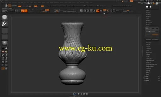 Zbrush法线置换贴图使用教程+100组贴图合集的图片4