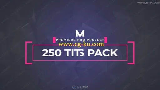 252个简单实用标题动画AE模板的图片3