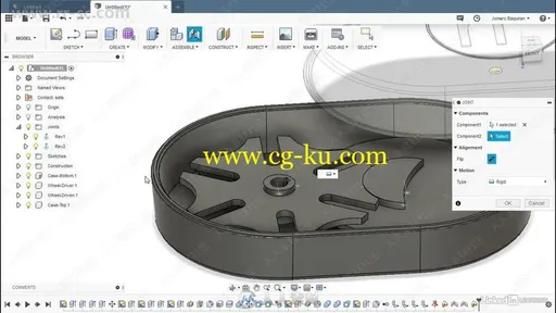 Fusion 360多体建模技术训练视频教程的图片4