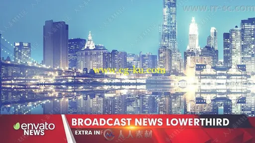 6种风格经典配色下横栏动画AE模板的图片3