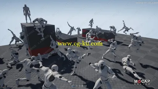 167组角色忍者格斗动作动画UE4游戏素材资源的图片1