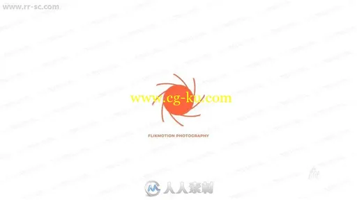4组摄影师镜头图形变化logo动画演绎AE模板的图片2