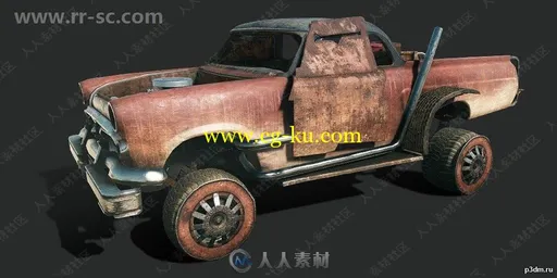 384组高精度经典汽车3D模型合集的图片23