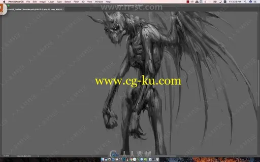 DongjunLu大神游戏原画设计第八季实例训练视频教程的图片3