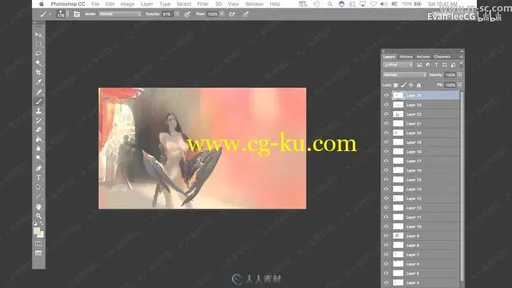 台湾画师Evanlee公开课插画视频教程的图片3