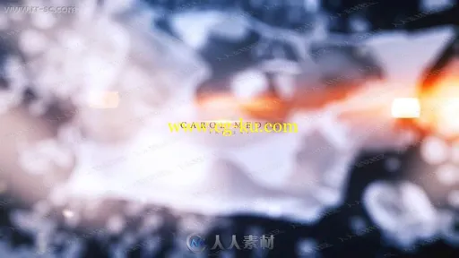 朦胧唯美干净相册标题动画AE模板的图片1