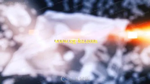 朦胧唯美干净相册标题动画AE模板的图片3