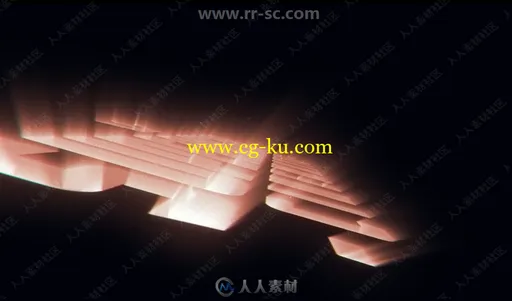 4组光芒四射电影风格LOGO动画演绎AE模板合集的图片3